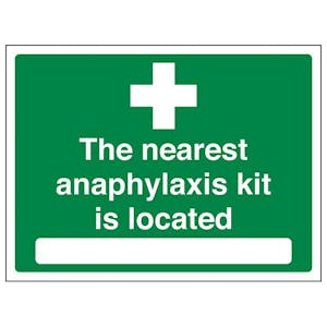 The nearest Anaphylaxis kit is located