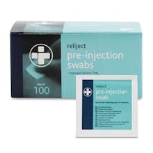 Reliject Alcohol Pre-Injection Swabs