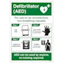 Defibrillator AED Poster