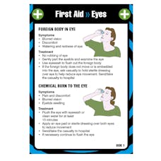 First Aid Pocket Guide - For Eyes