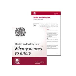 Health and Safety Law Pocket Cards