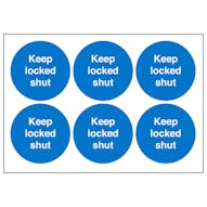 Keep Locked Shut Symbols