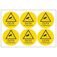 CCTV In Operation Symbols