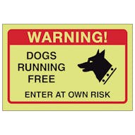 GITD Dogs Running Free, Enter At Own Risk