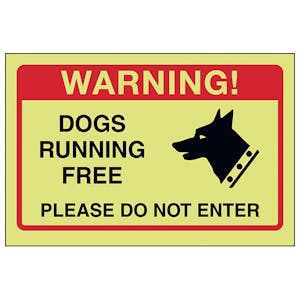 GITD Dogs Running Free, Please Do Not Enter