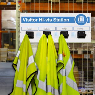PPE Visitor Hi-Vis Station