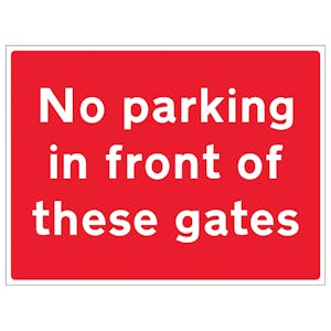 Aluminium Parking Signs