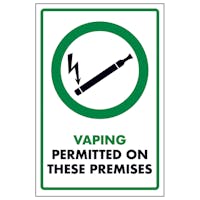 Vaping Permitted On These Premises