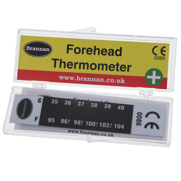 Pack of 4 Fermometer Adhesive Strip Thermometer 