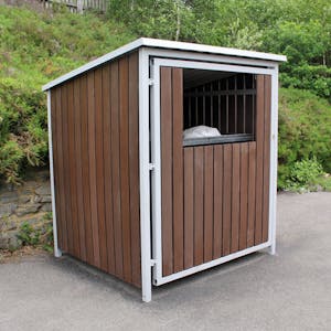 Multipurpose Storage Shelter - Recycled Plastic Cladding - With Roof