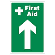 First Aid Arrow Up