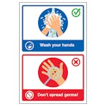 Wash Your Hands / Don't Spread Germs!