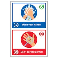 Wash Your Hands / Don't Spread Germs!