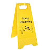 Social Distancing Floor Stands