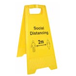 Social Distancing Floor Stand