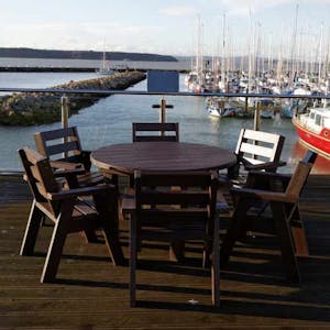 Captain's Table and Captains Chair Set