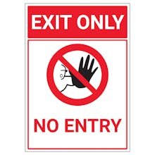 Exit Only No Entry