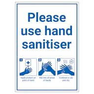 Please Use Hand Sanitiser