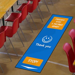 Social Distancing Floor Mats For Schools