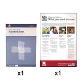 HSE Law Poster and HSE Accident Book Bundle