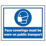Covid-Secure Transport Labels