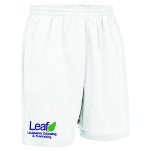 Leaf Charity Embroidered Mens Sports Shorts