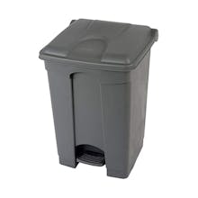 45 Litre Step-On Grey Pedal Bin