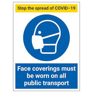 COVID-Secure Transport Signs and Labels