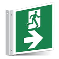 Fire Exit Corridor Signs