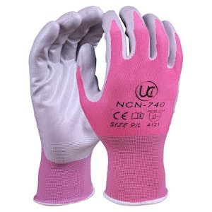 UCI NCN-740 Nitrile Pink Gardening Gloves