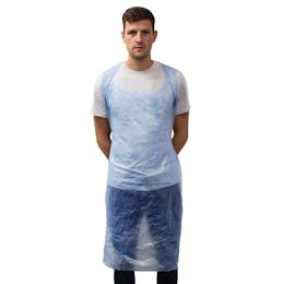 Disposable Polythene Aprons - Flat Packed