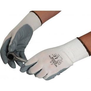 UCI Nitrile Foam Coated Gripper Gloves