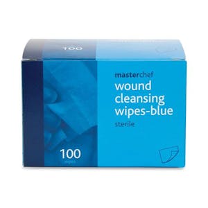 Blue Alcohol Free Moist Cleansing Wipes 