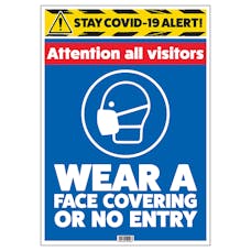 Stay COVID-19 Alert - Attention Visitors 