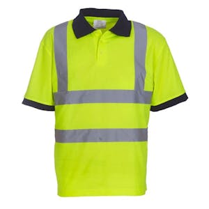 Custom Yoko Short Sleeve Hi-Vis Polo Shirt