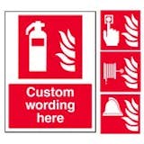 Custom Fire Signs