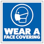 Wear A Face Covering - Sticker