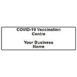 COVID-19 Vaccination Centre Landscape - Your Business Name