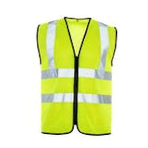 Custom Supertouch Zipped Hi-Vis Vest