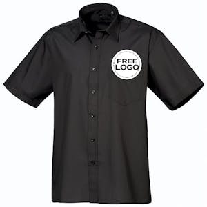 5 Premier Short Sleeve Shirts For £99 - Includes Free Embroidered Logo!