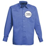 5 Premier Long Sleeve Shirts For £99 - Includes Free Logo!