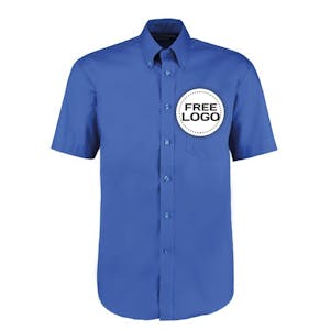 4 Kustom Kit Short Sleeve Oxford Shirts For £99 - Includes Free Embroidered Logo!