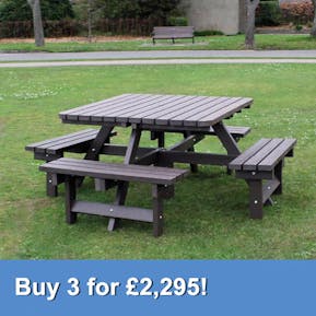 Square Picnic Table Square Picnic Table