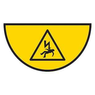 Danger Of Death - Temporary Floor Sticker