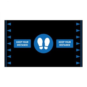 Orthomat® Social Distancing Anti Fatigue Mat