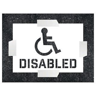 Disabled With Icon - Stencil