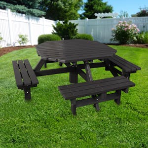 Octagonal Picnic Table