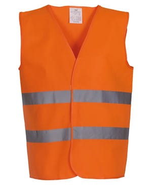 Yoko Hi-Vis 2-Band Waistcoat