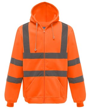 Yoko Hi-Vis Zip Hoodie