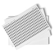 White A-Z Letter Packs - 13mm Character Height